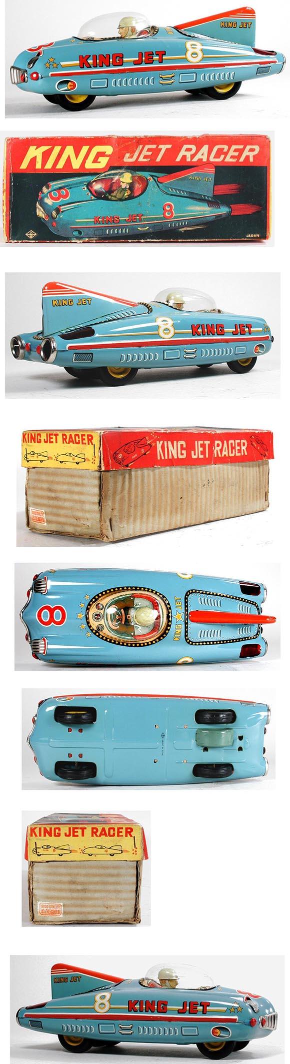 1954 Taniguchi Shoten, King Jet Racer in Original Box